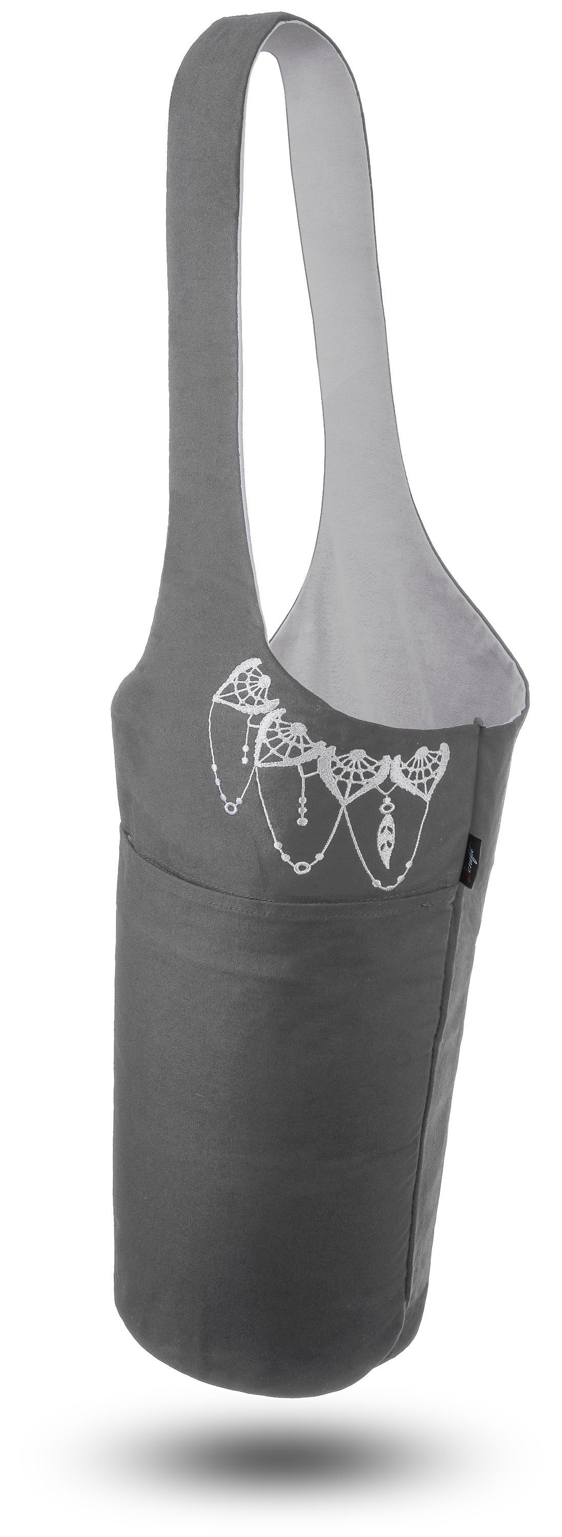 Yoga Mat Bag, Long Tote with Pockets for your Yoga Accessories